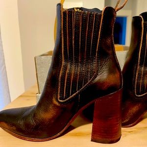 Freebird Janelle booties. Worn 2x's